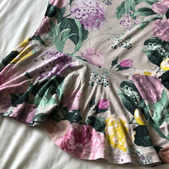 Peplum floral shirt - Picture 3 of 3